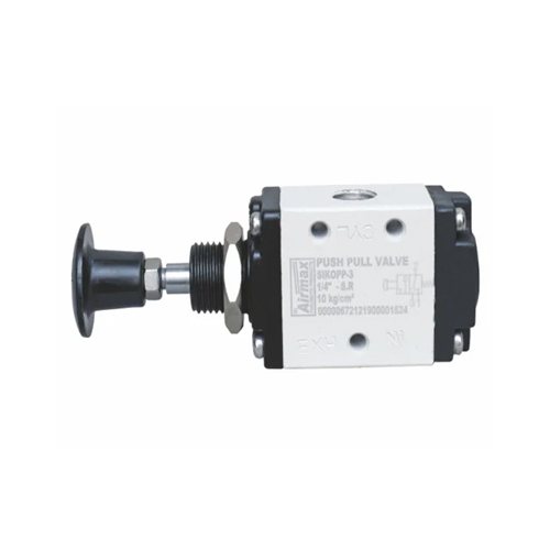 White & Black Airmax 2ad-pr-4 3-2 Way Push Pull Valve