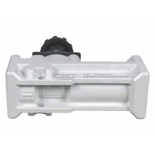 Airmax Rmfcv Flow Control Valve - Aluminum, 1/4 Inch Size, White & Black Finish | Precision Flow Regulation For Air And Water
