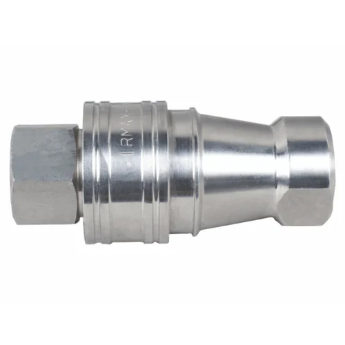 Silver Airmax Qr-d Quick Release Double Check Coupling