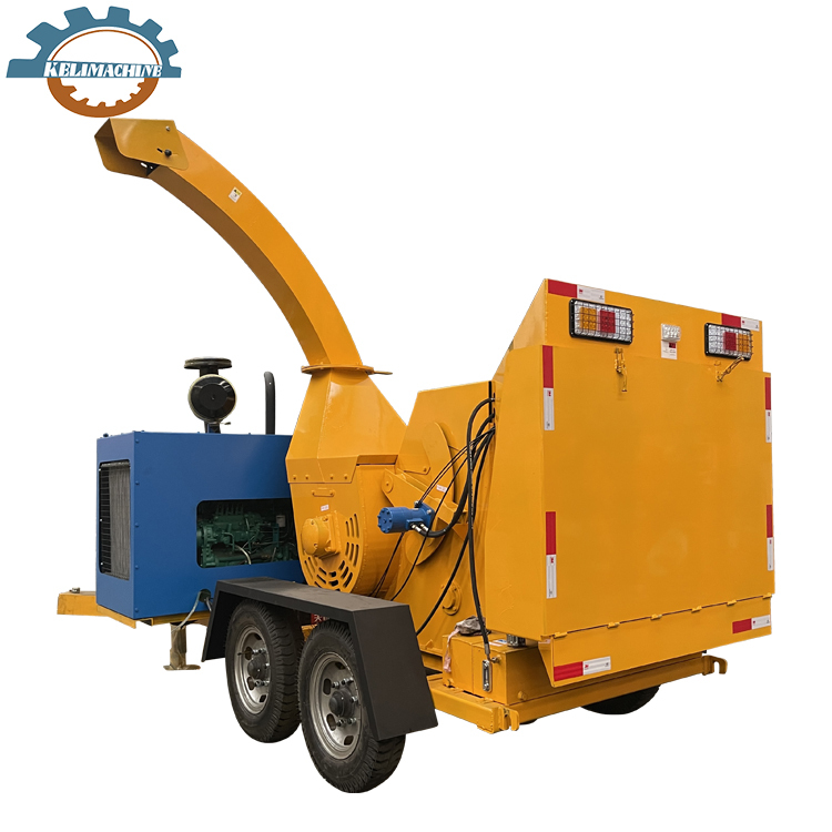 Hy-6130 Branch Crusher For Cattle Feed - Color: Yellow