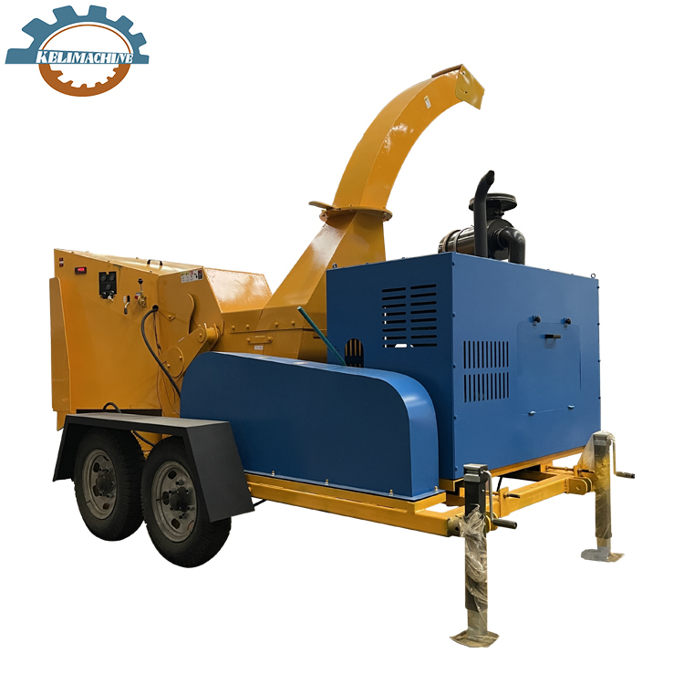 Hy-6130 Branch Crusher For Cattle Feed - Color: Yellow