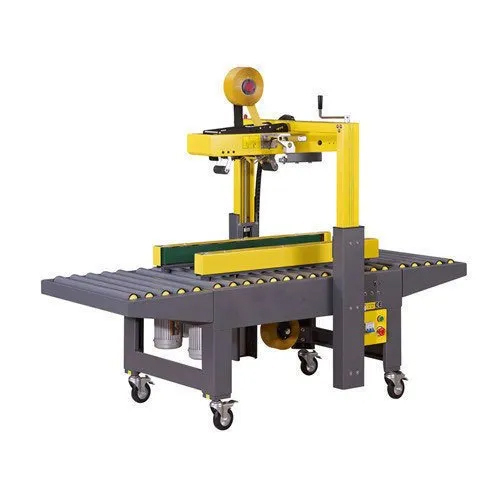 अर्ध-स्वचालित अर्ध स्वचालित कार्टन टेपिंग मशीन