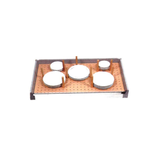 वुडन प्लेट पॉट होल्डर W रॉड सेपरेटर आयाम (L* W* H): 600 X 500mm मिलीमीटर (Mm)