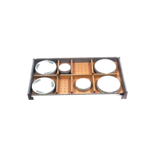 वुडन प्लेट पॉट होल्डर W प्लैंक सेपरेटर आयाम (L* W* H): 600 X 500mm मिलीमीटर (Mm)