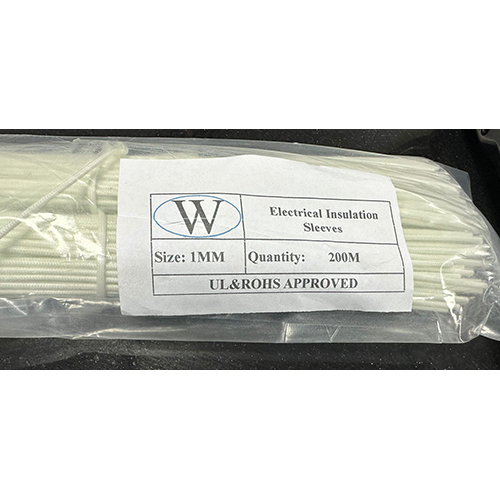 Electrical Insulation Sleeves - Color: White