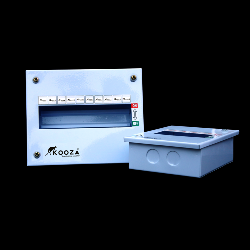 Single Door Spn Distribution Board - Color: White