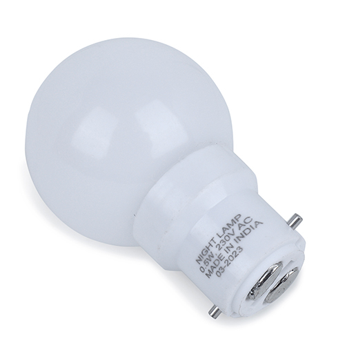 Led Bulb - 9w, Plain Blue Round Design | Durable Pc & Aluminium Material, Ideal For Domestic, Commercial & Industrial Use