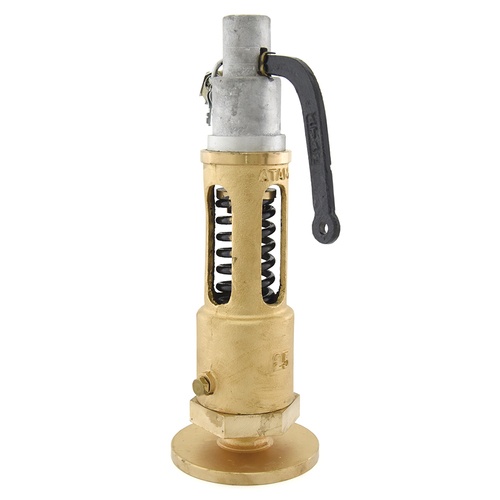 Bronze Safety Valve Pop Type Open Discharge Flange Ends