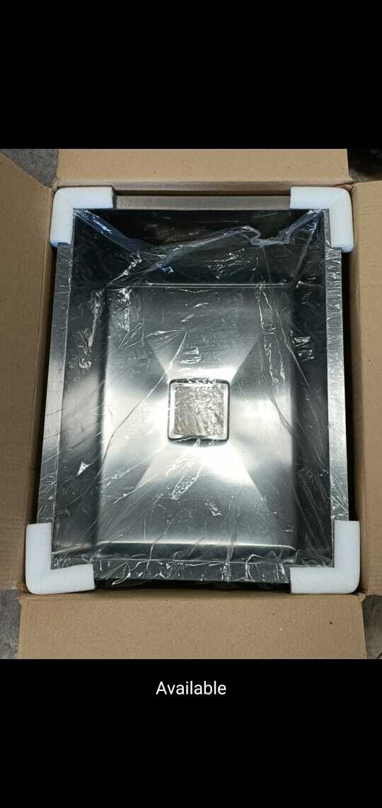 Kitchen Sink - Stainless Steel, Varied Sizes | Durable Material, Stylish Design, Easy Cleaning, Rust Resistant, Heat Resistant, Scratch Resistant, Limited Lifetime Warranty