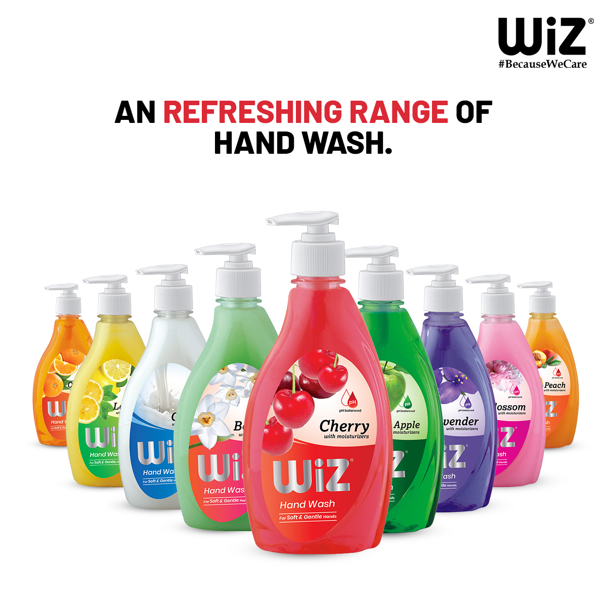 Germ Protection Wiz Hand Wash Refill Pouch - 180ml