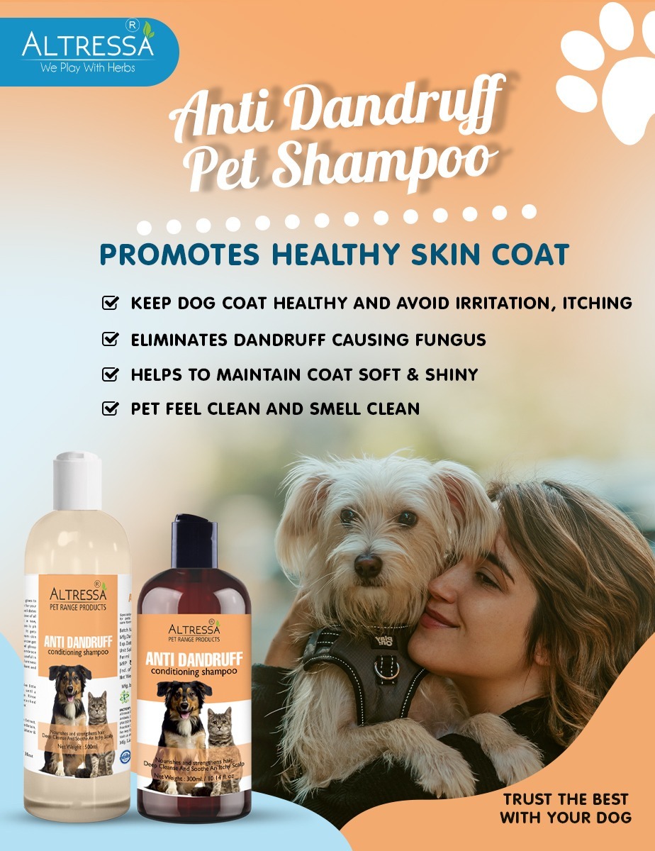 Dog Shampoo Third Party Manufacturing - 300 Ml | Pet Cleaning Product For Gentle And Effective Coat Care Ideal For Sensitive Skin