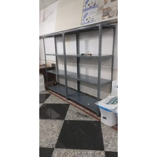 ग्रे हैवी ड्यूटी एमएस इंडस्ट्रियल स्टोरेज रैक