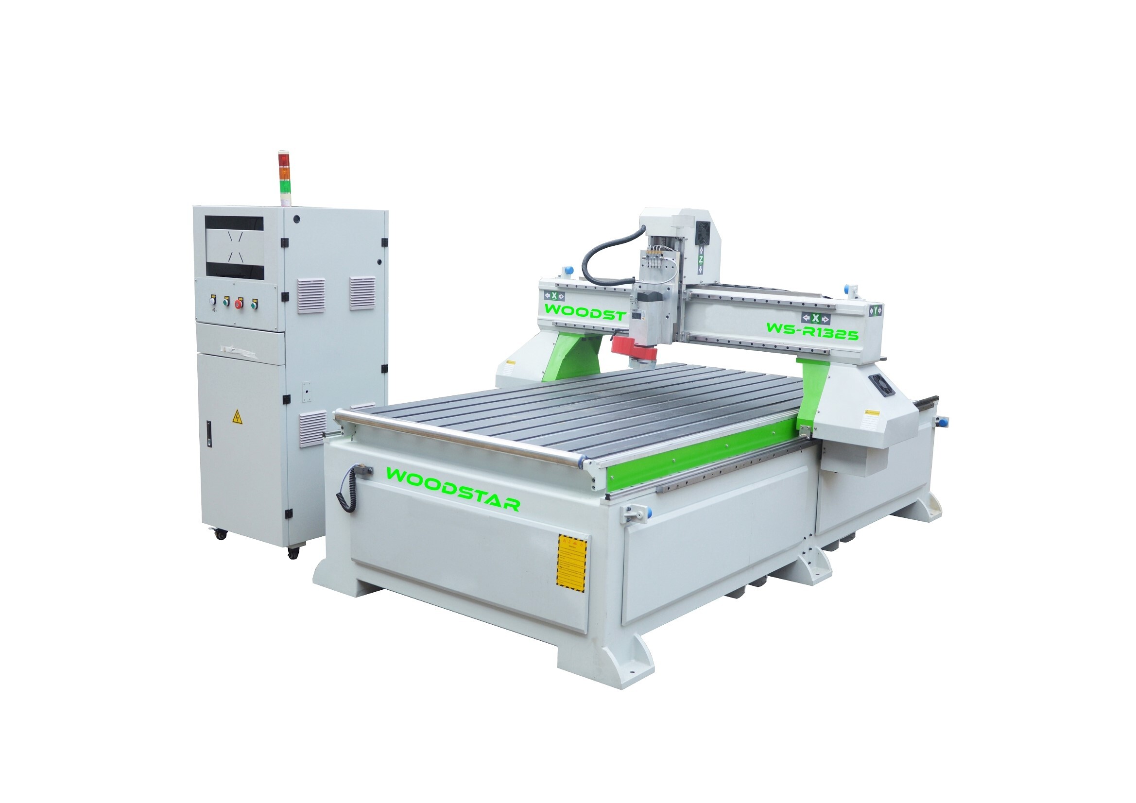 Green Chennai Woodstar Cnc Router Wood Carving Machin