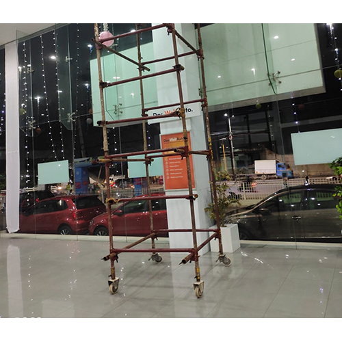 Commercial Scaffolding Services - Color: Blue