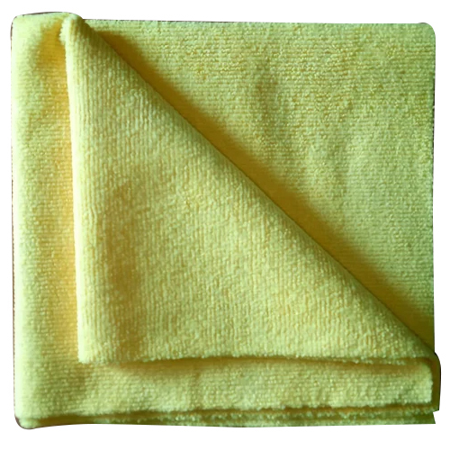 Warp Knitted Microfiber Cloth - GSM 250, Size 40x40 cms, Weight 40 Gms | Ideal for Efficient Car Cleaning