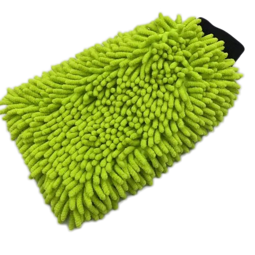 Bike Cleaning Microfiber Gloves - Microfiber Material, Full Fingered Design | Exceptional Cleaning Efficiency, Enhanced Dexterity And Control