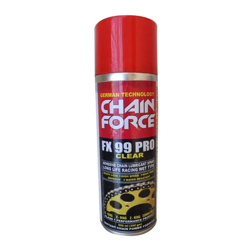 Gas Motorcycle Chain Lubricant Spray