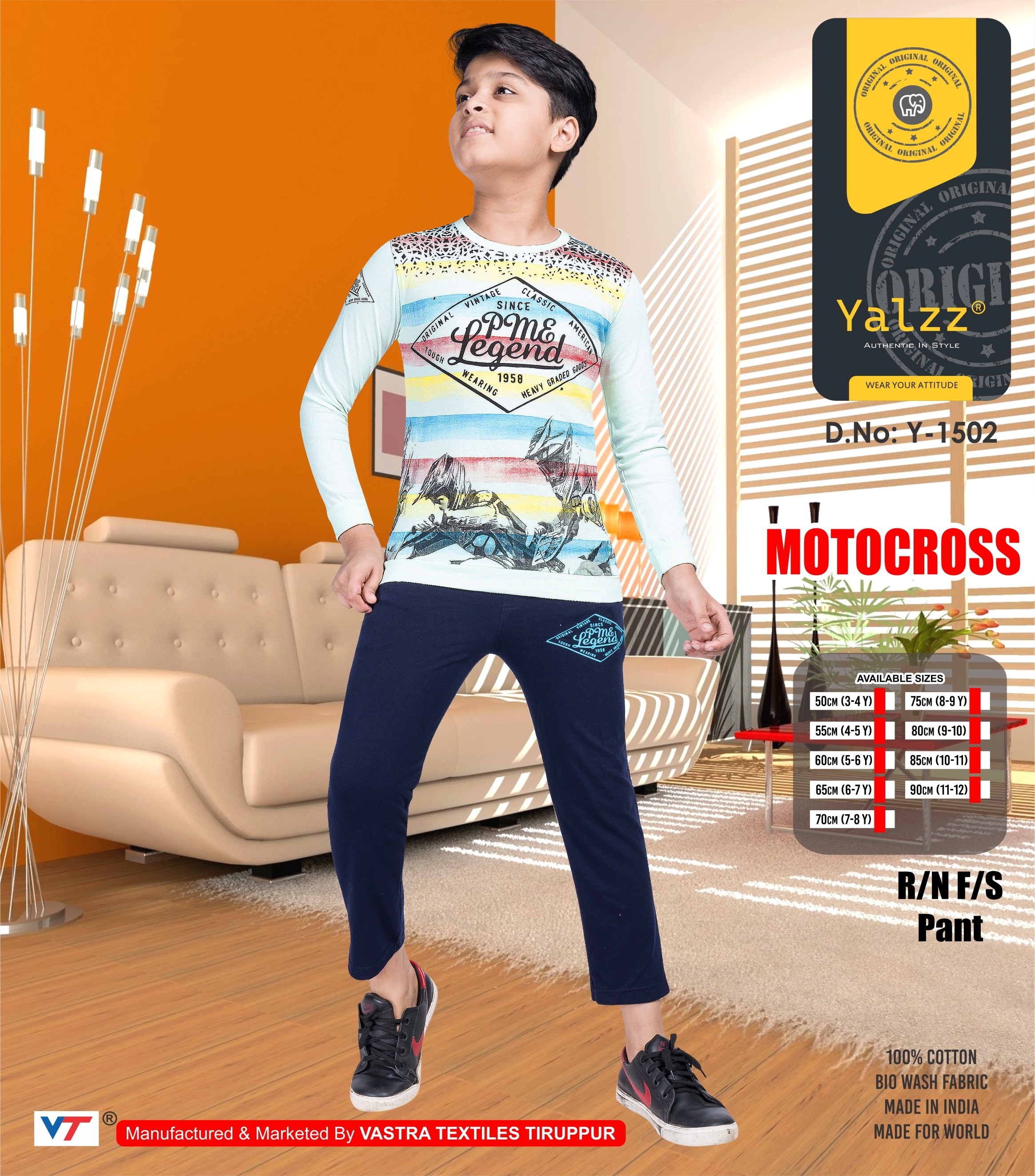 Kids Pant Age Group: 3-10