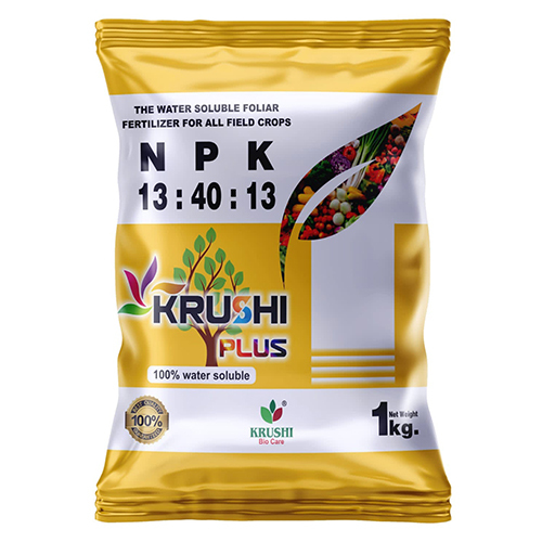 1Kg Npk 13-40-13 Water Soluble Foliar Fertilizer Application: Agriculture