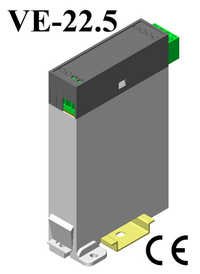 डिन रेल प्लास्टिक वर्टिकल एनक्लोजर 123*75*22.5