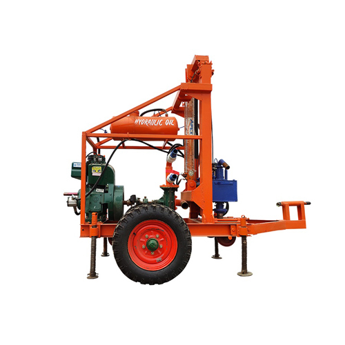 Semi-Automatic Indra14Fh Portable Borewell Machine