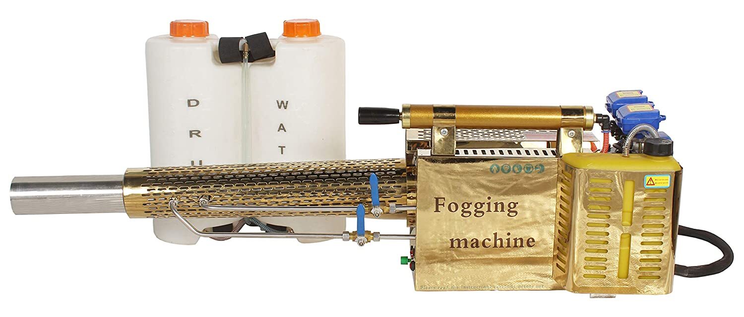 Thermal Fogging Machine - Stainless Steel, 16-liter Chemical Tank, 3-liter Fuel Tank, Push Button Start