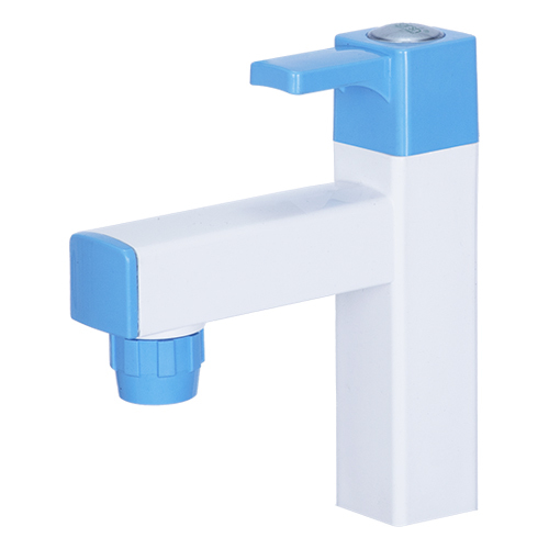 Plastic Pillar Cock - High-quality Pvc, Custom Sizes Available, Elegant Glossy Finish, Leak-proof Design, Ideal For Low-pressure Water Systems