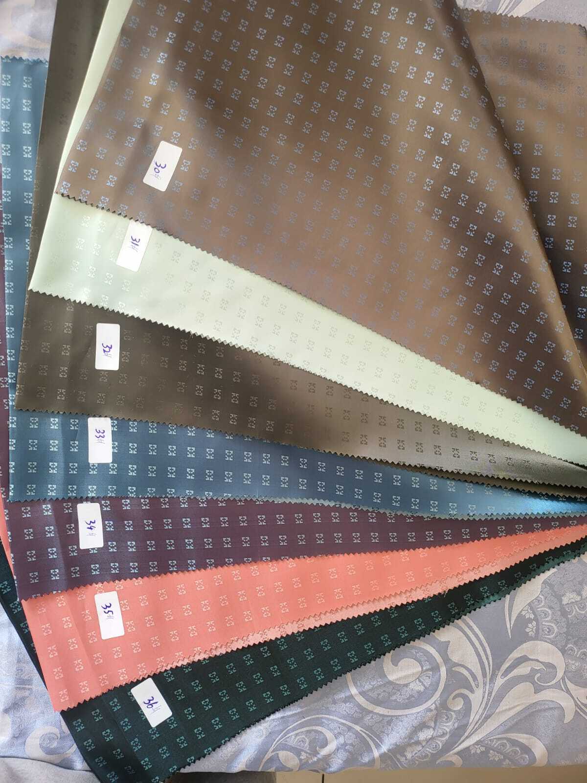 Jacquard Satin Fabric - 58" Width, 100% Silk Quality | Lightweight, Versatile For Apparel, Bedding, Crafts And Decor