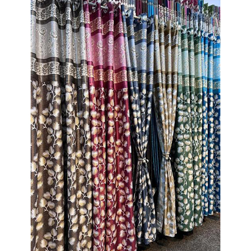 Heavy Knitting Patch Curtain - Cotton | Different Sizes And Colors, Anti-uv Protection, Elegant Printed Design For Stylish Home Decor