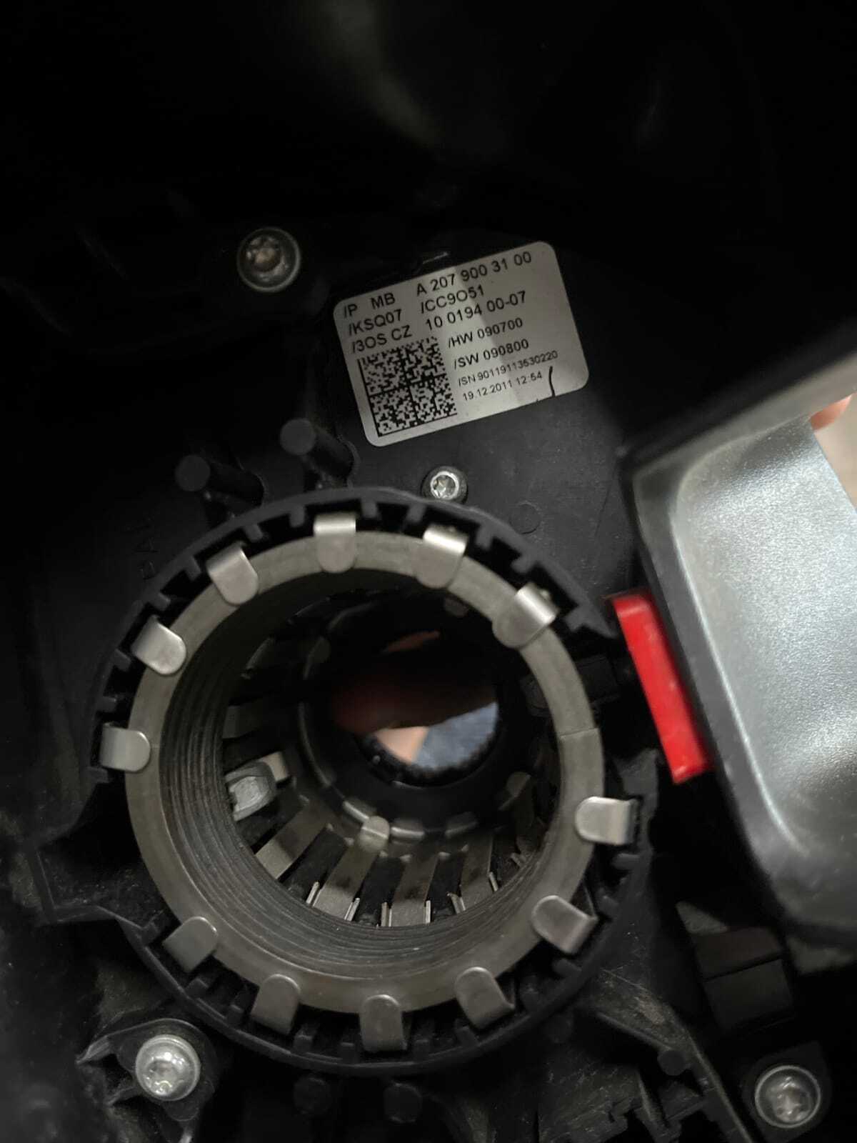 Angle Sensor - Plastic, 4 Kilograms | Black Color, Fitting And Working Warranty For Mercedes 204