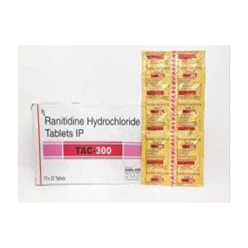 300Mg Ranitidine Hydrochloride Tablets Ip - Drug Type: General Medicines