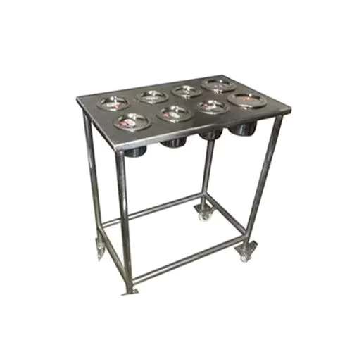 Stainless Steel Masala Table Application: Industrial