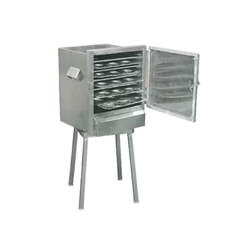 Stainless Steel Electric Idli Steamer - Manual Installation, Different Sizes for Industrial Hotel Use