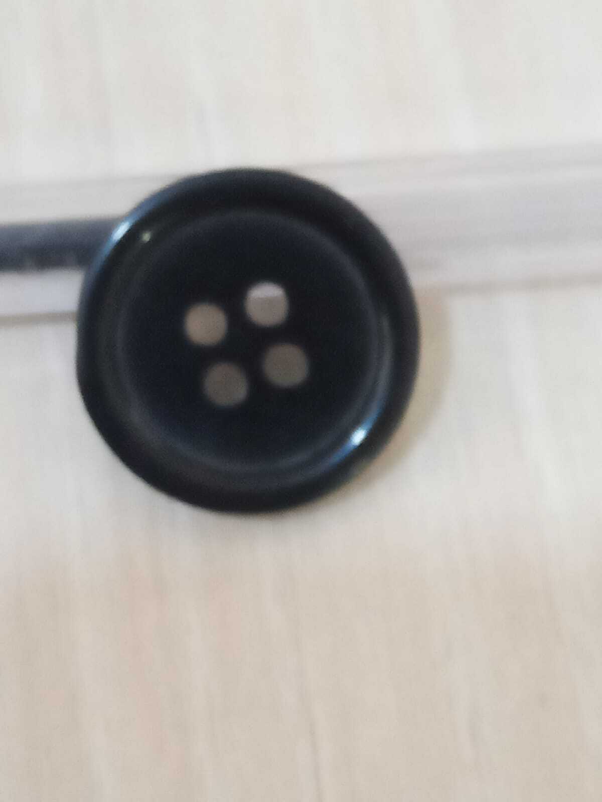 Coat Button - Metal Round 4 Holes Available In All Colors | Polished Finish Ideal For Brightening Or Locking Fabrics Box Of 144 Pieces