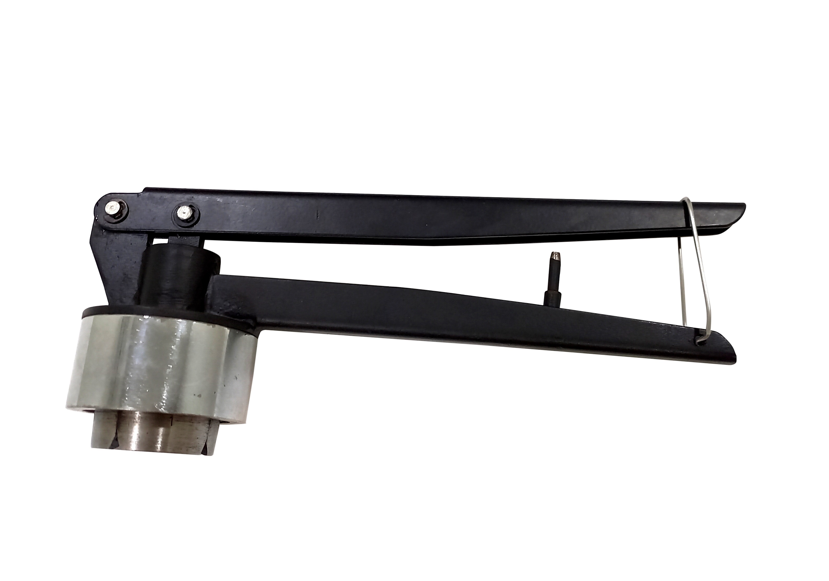 De Crimper Manual - 32mm Size, Black Finish | Laboratory Vial Crimping Tool