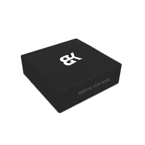 Kraft Garments Packaging Box - Paper Material, Square Shape, Various Sizes Available, Matte Black Color | Warranty Included