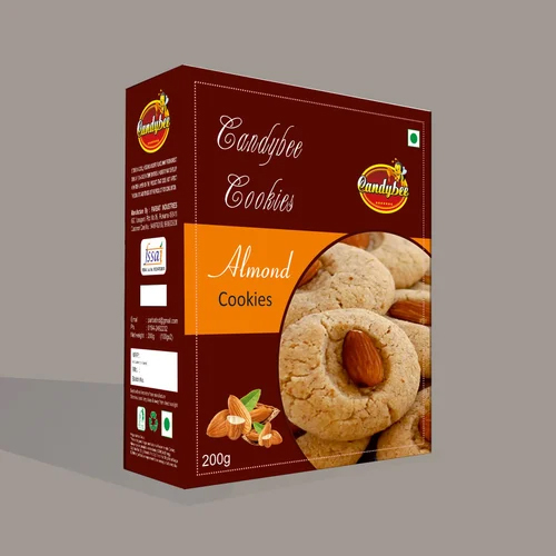 Cookies Packaging Box - Paper Material, 23 x 13 Inch Rectangular Design | Ideal for Food Industry Use, Durable and Eco-Friendly Solution