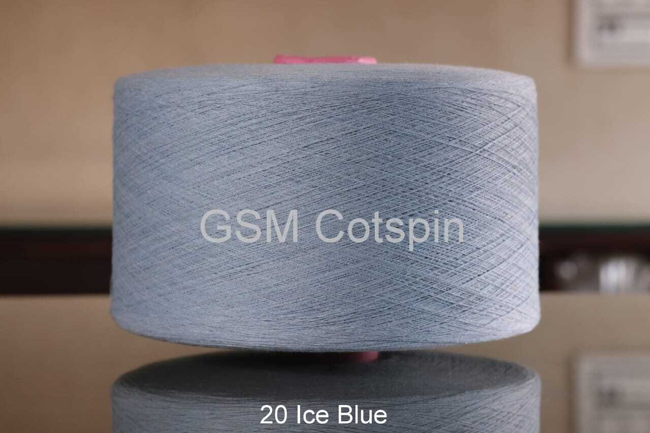 Cotton Yarn - Recycled Ne 4/1-40/1, Various Colors | Open-end, Ideal For Knitting, Weaving, Socks, Gloves, Fabrics, Towels, Carpets, Mops, Hammocks