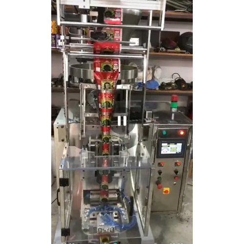 सिल्वर ऑटोमैटिक पाउच पैकिंग मशीन