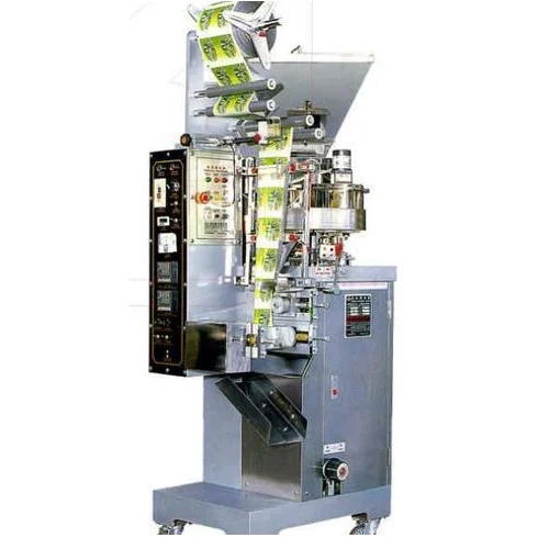 Namkeen Pouch Packing Machine - Stainless Steel, Automatic Grade, Silver | Highly Efficient Electric Packaging Line