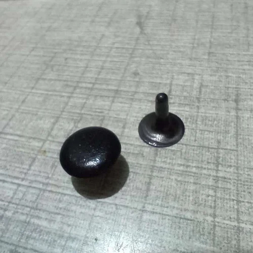 Jam Buttons Belt And Purse - Color: Black