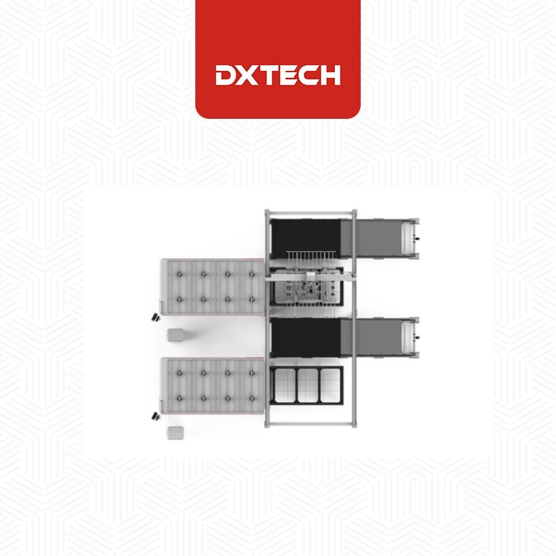 Mat-series Automatic Loading And Unloading Device For Two Laser Cutting Machine