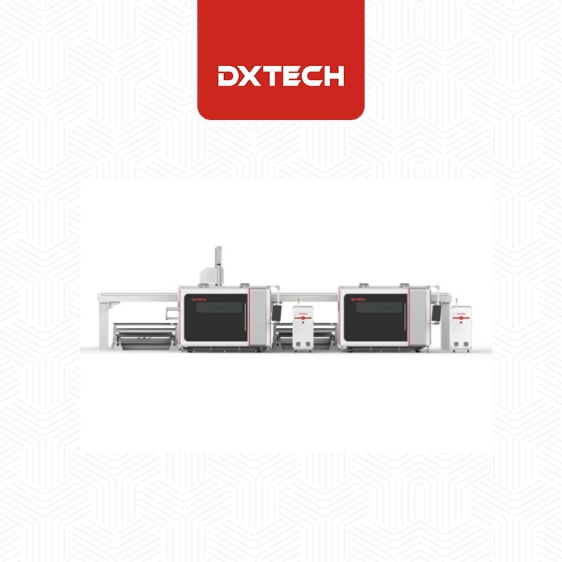 Mat-series Automatic Loading And Unloading Device For Two Laser Cutting Machine