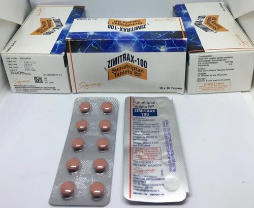 Sumatriptan Tablets - Storage Instructions: Cool & Dry Place