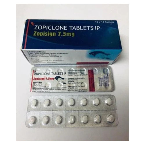 Zopiclone Tablets Bp 7.5 Mg - Drug Type: General Medicines