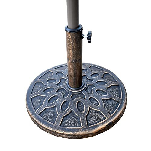 Premium Double Center Pole Umbrella With Designer Base