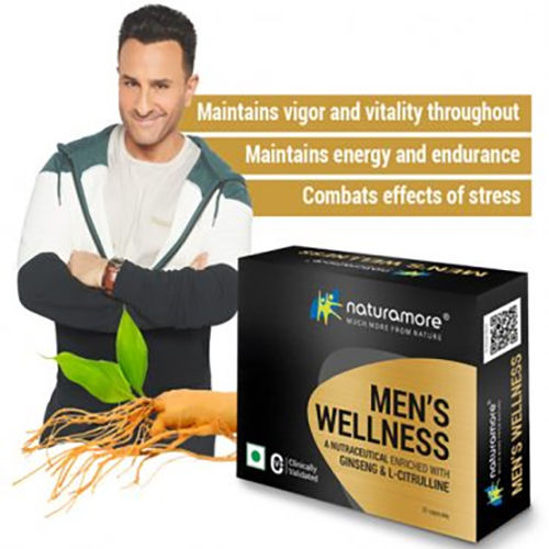 Naturamore Nutraceuticals Men Wellness (30 Capsuls) Age Group: Suitable For All Ages