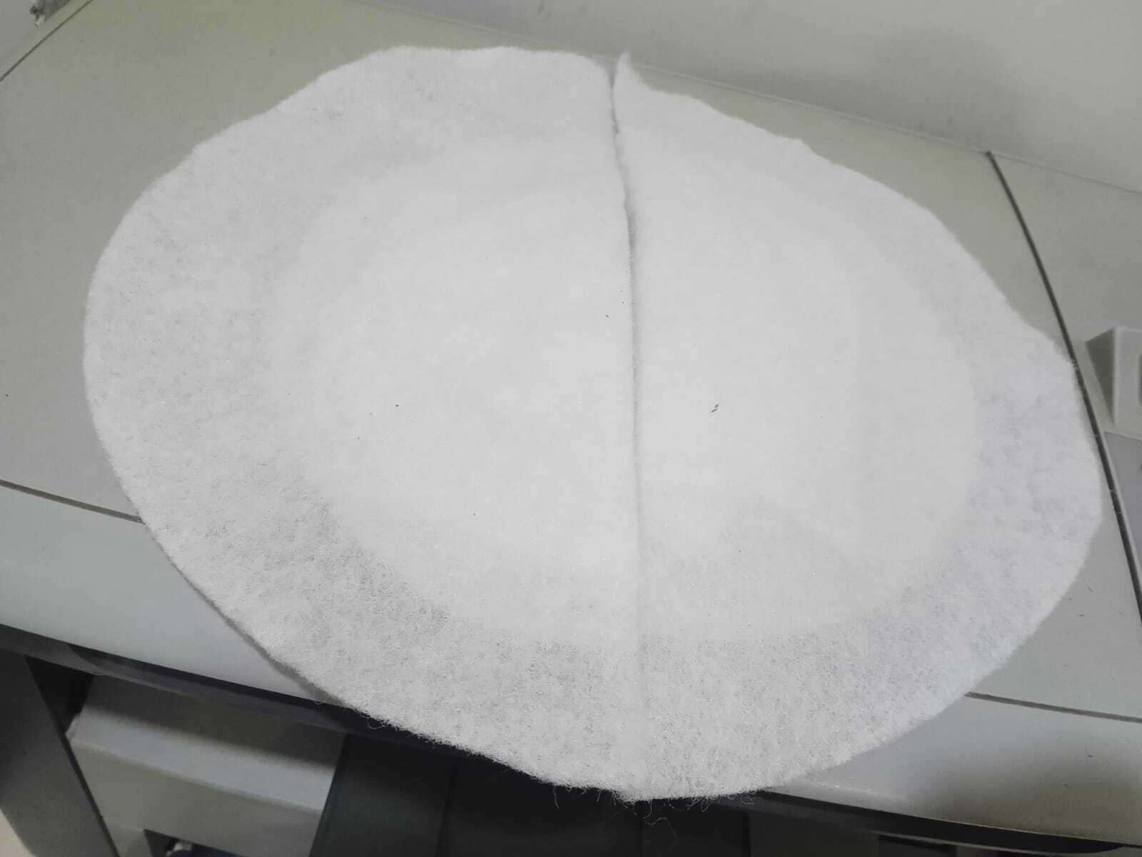 Shoulder Pads - Nonwoven Material, Size 8x8 To 12x12 Inches, Color White | High Viscosity, Strong Shoulder Support, Plain Pattern