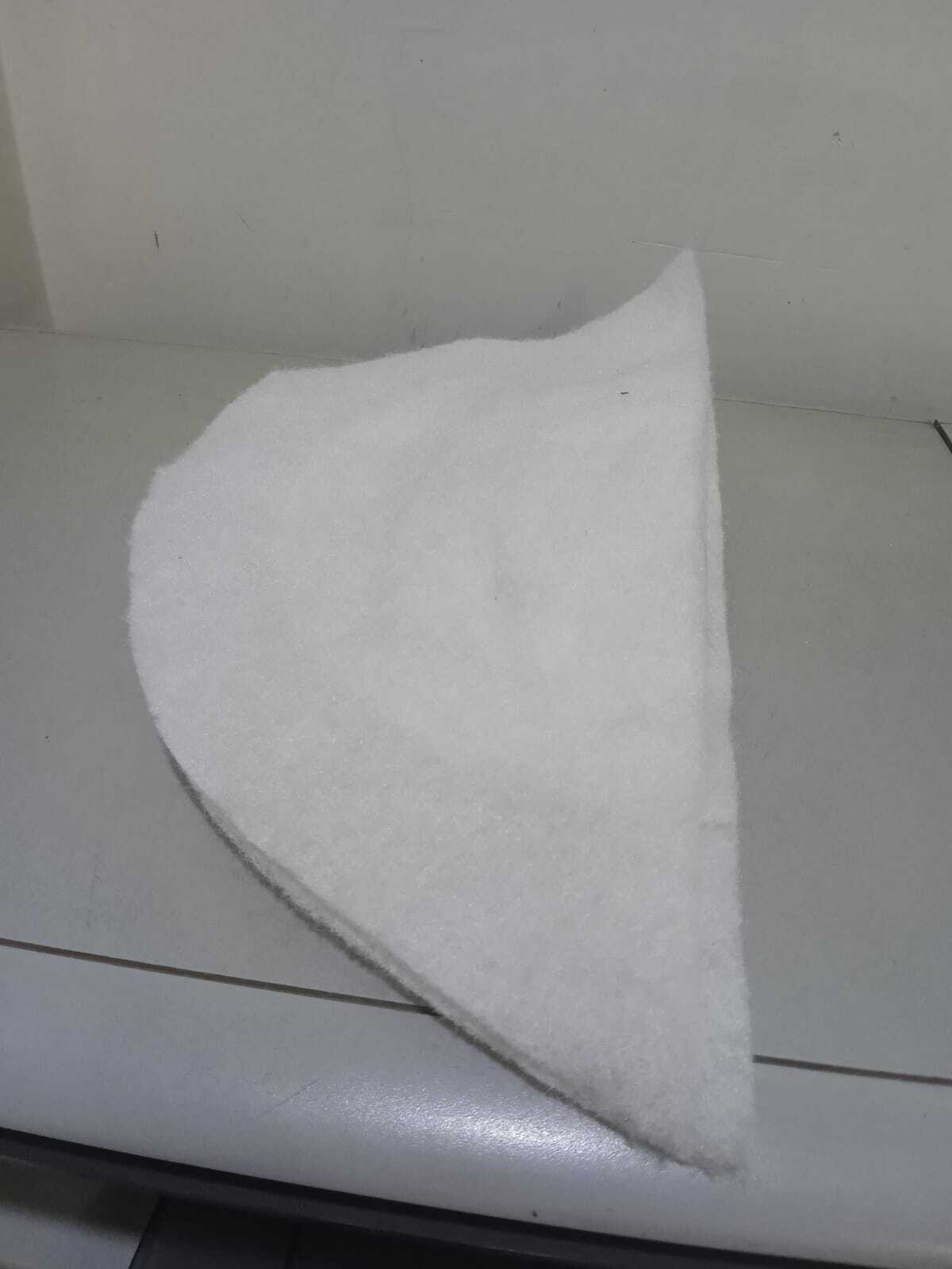 Shoulder Pads - Nonwoven Material, Size 8x8 To 12x12 Inches, Color White | High Viscosity, Strong Shoulder Support, Plain Pattern