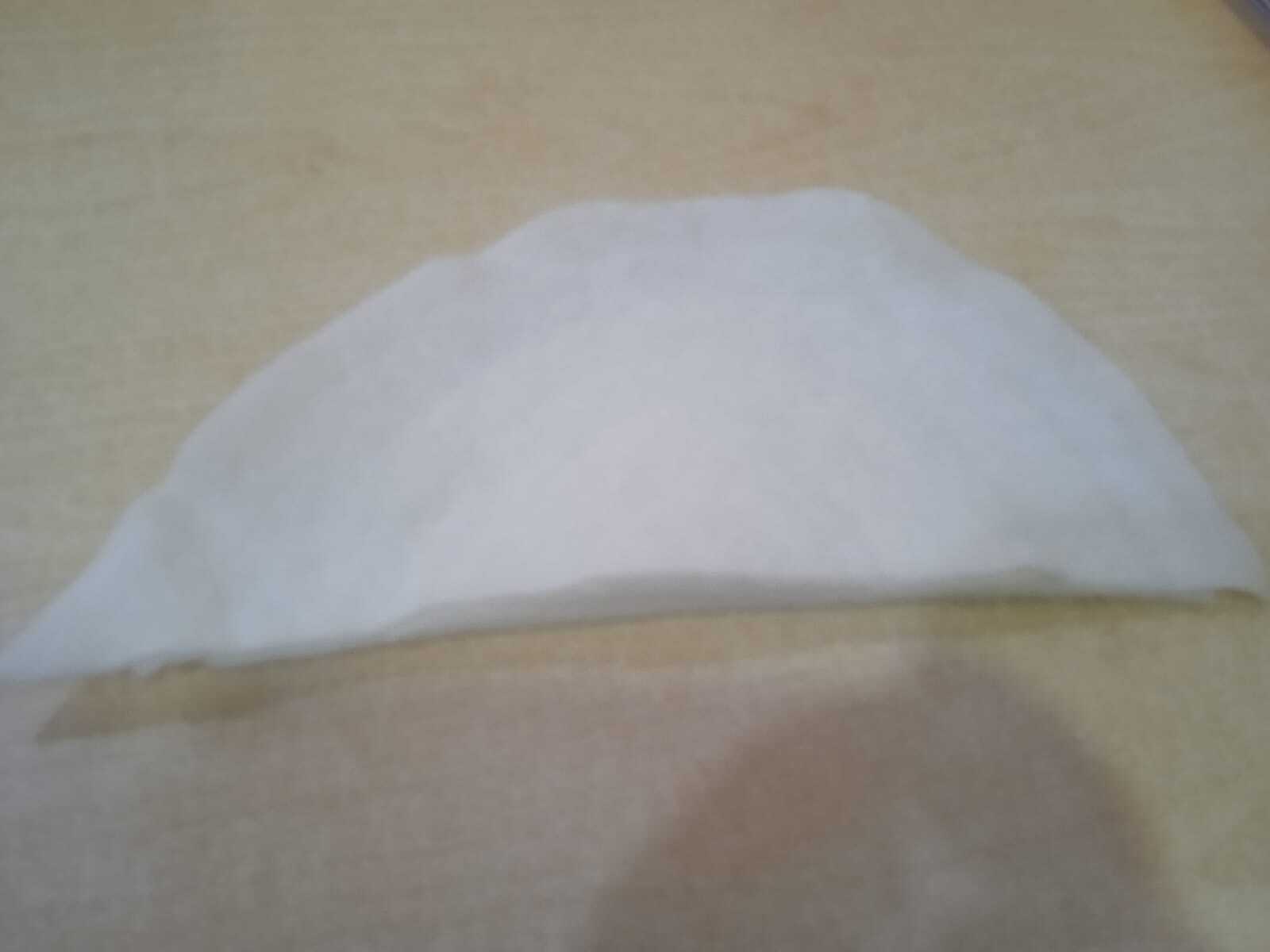 Shoulder Pads - Nonwoven Material, Size 8x8 To 12x12 Cm, Color White, Thickness 4-6 Mm | High Viscosity, Strong Shoulder Support, Plain Pattern